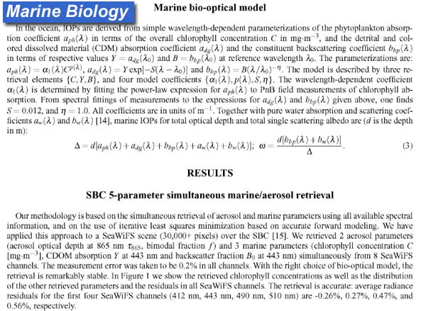 Research paper topics on marine biology